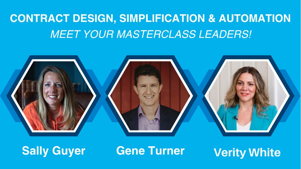 Contract Design masterclass with Sally, Gene and Verity